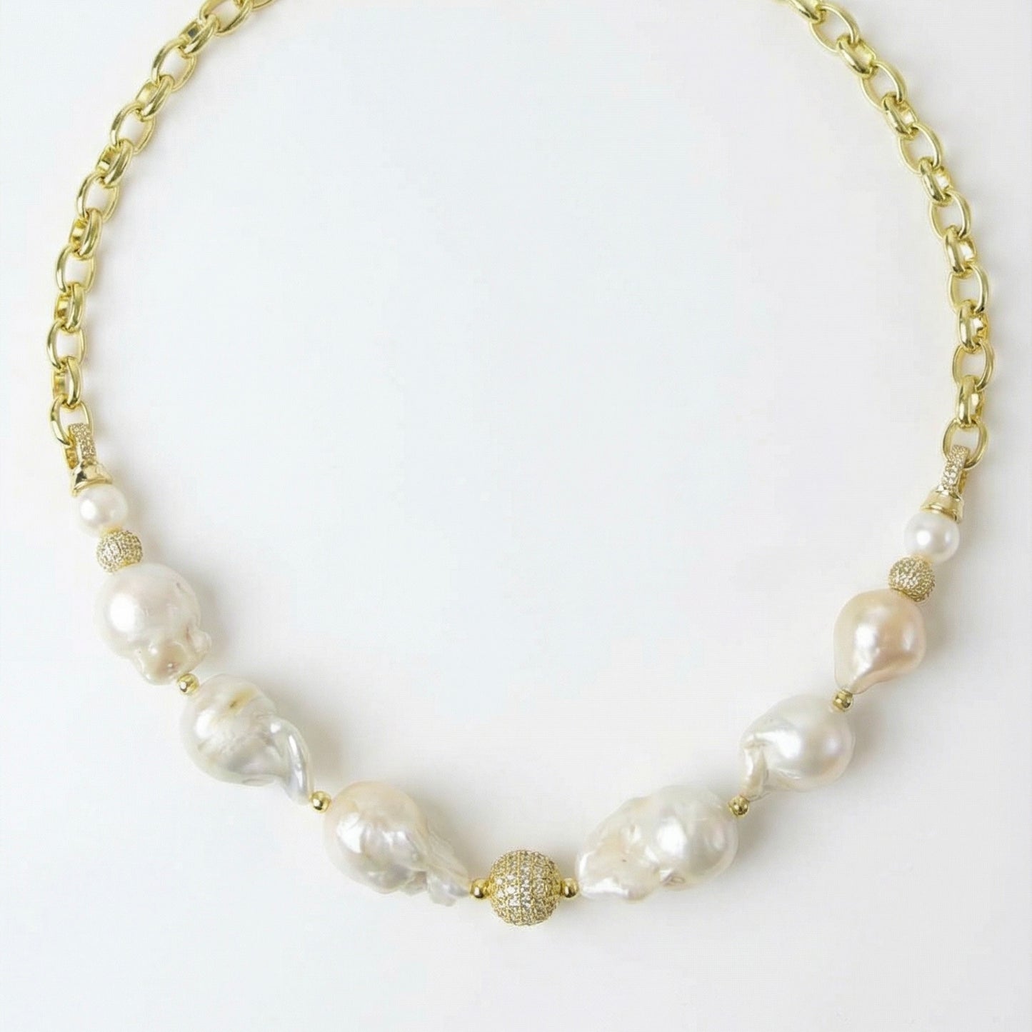 COLLAR TRANSFORMABLE 18K “PERLA DÚO”