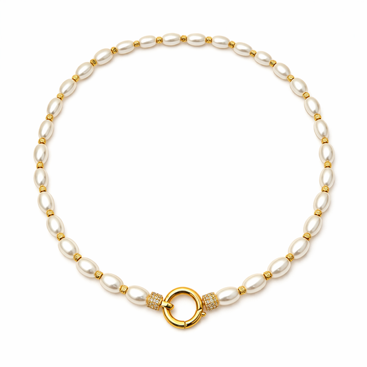 COLLAR IMPERIA PEARL 18K LIGIOR