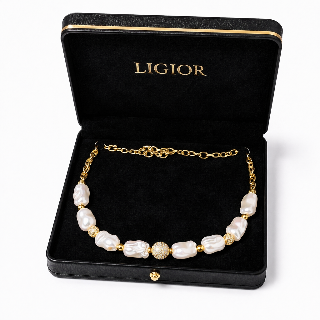 COLLAR REINA BARROCA 18K LIGIOR