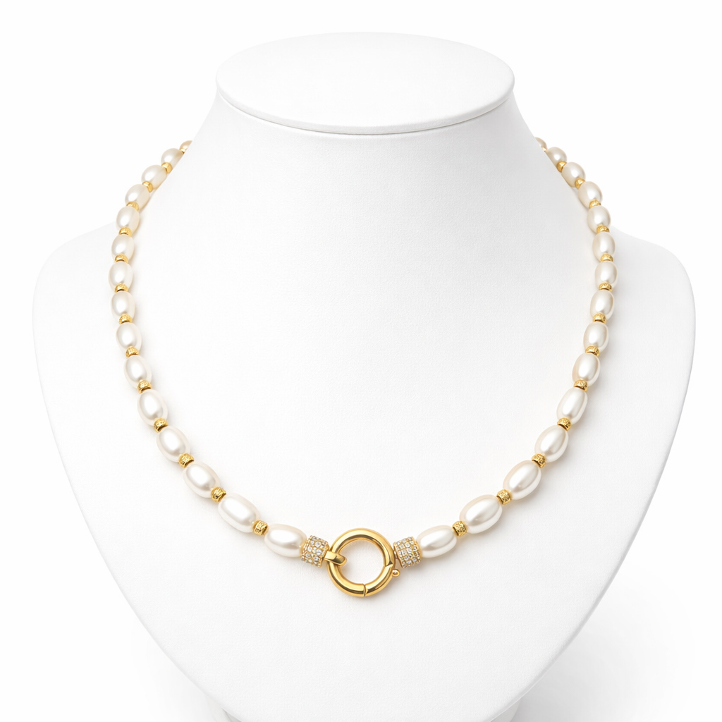 COLLAR IMPERIA PEARL 18K LIGIOR
