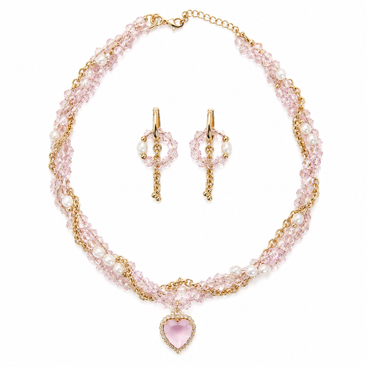 CONJUNTO ROSE LUMIÈRE 18K LIGIOR
