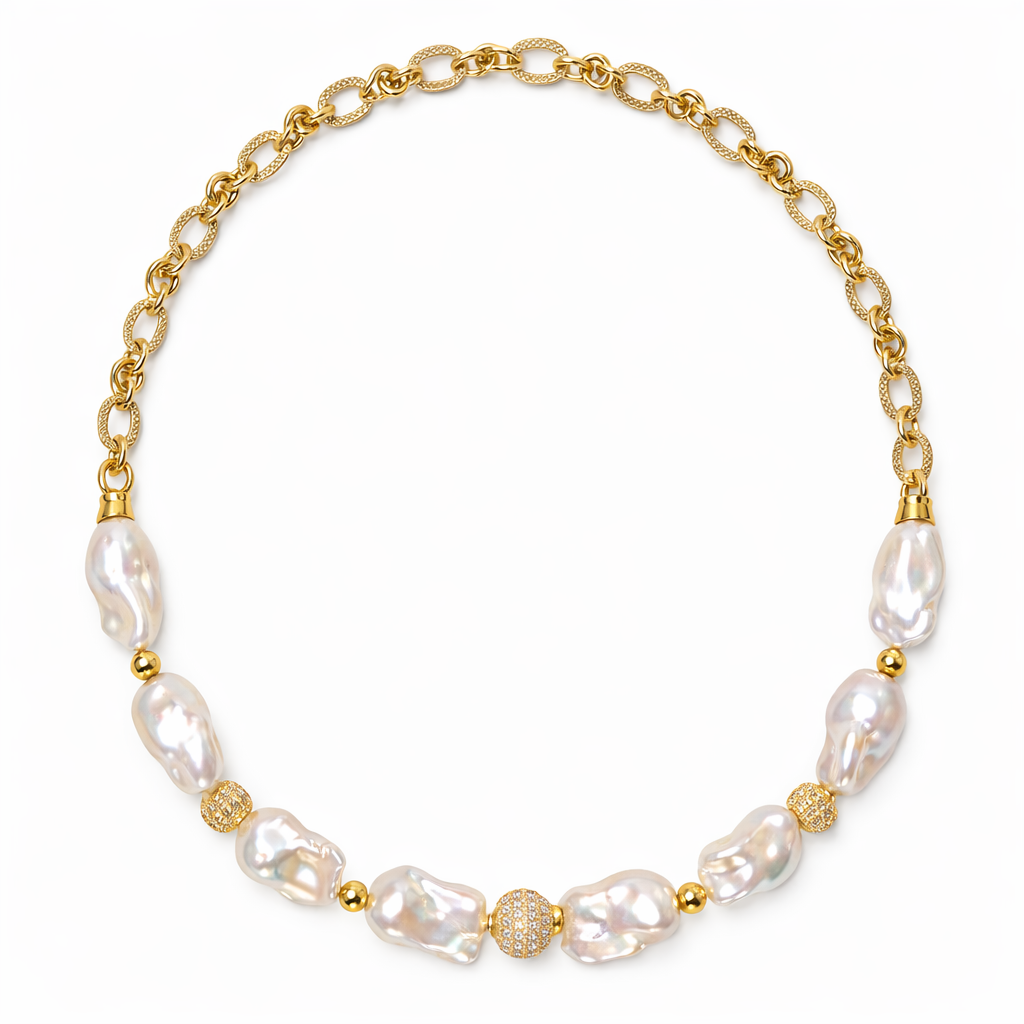 COLLAR REINA BARROCA 18K LIGIOR