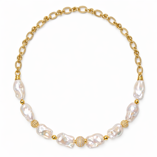 COLLAR REINA BARROCA 18K LIGIOR
