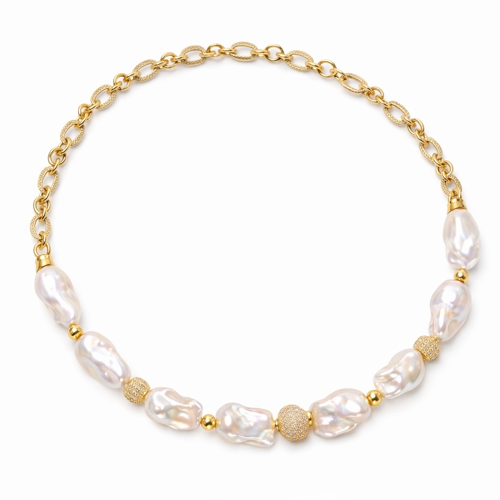 COLLAR REINA BARROCA 18K LIGIOR