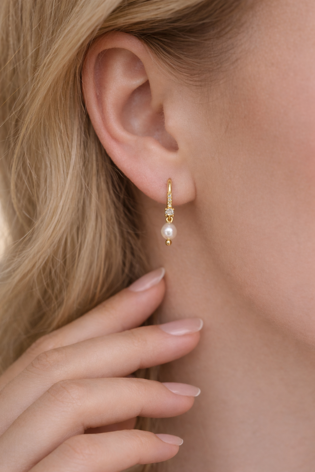 CONJUNTO PERLAS DULCES 18K “ARMONÍA DE PERLA”
