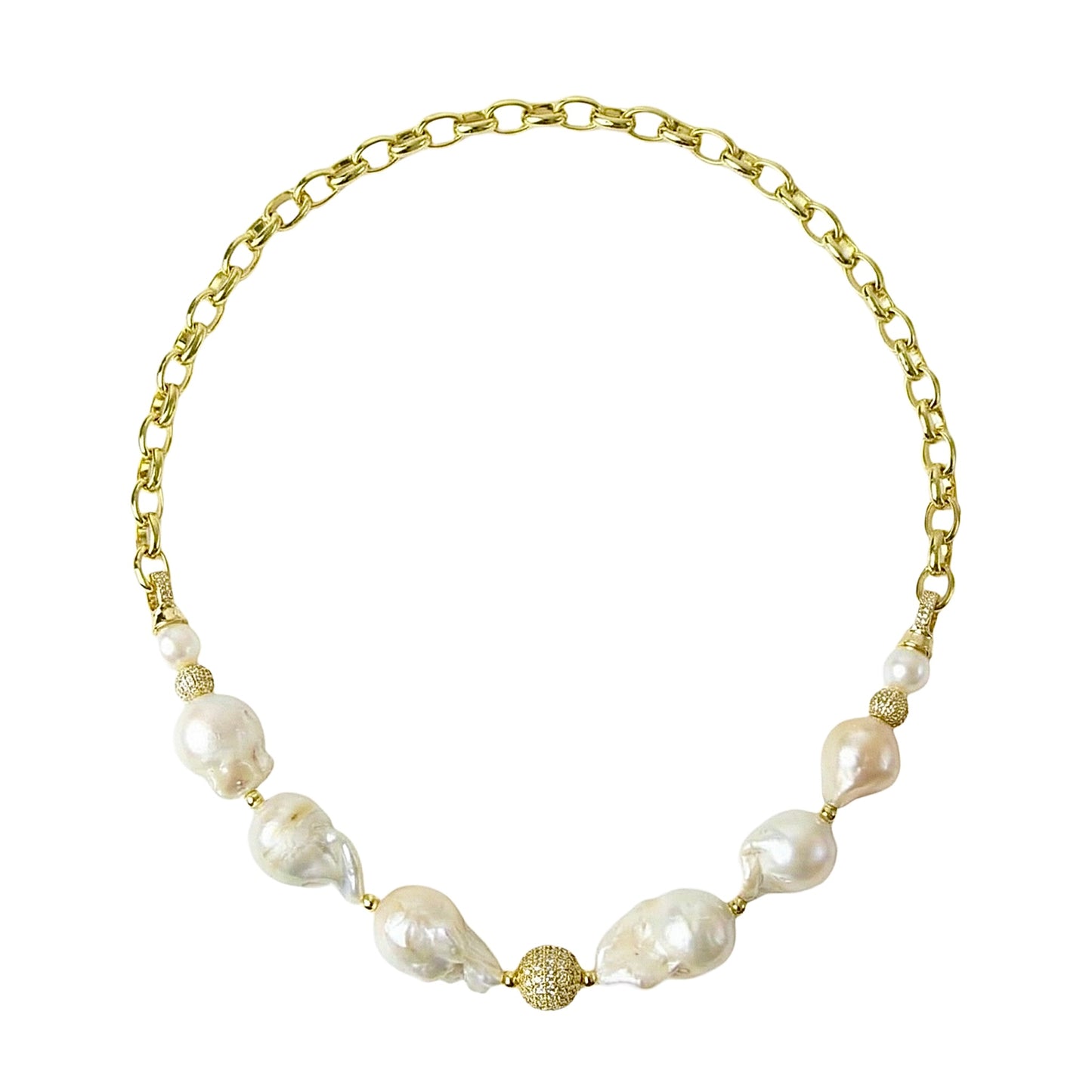 COLLAR TRANSFORMABLE 18K “PERLA DÚO”