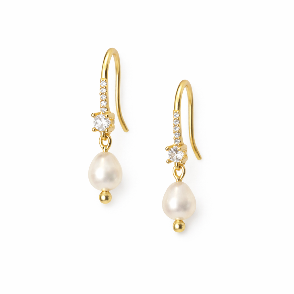 CONJUNTO PERLAS DULCES 18K “ARMONÍA DE PERLA”