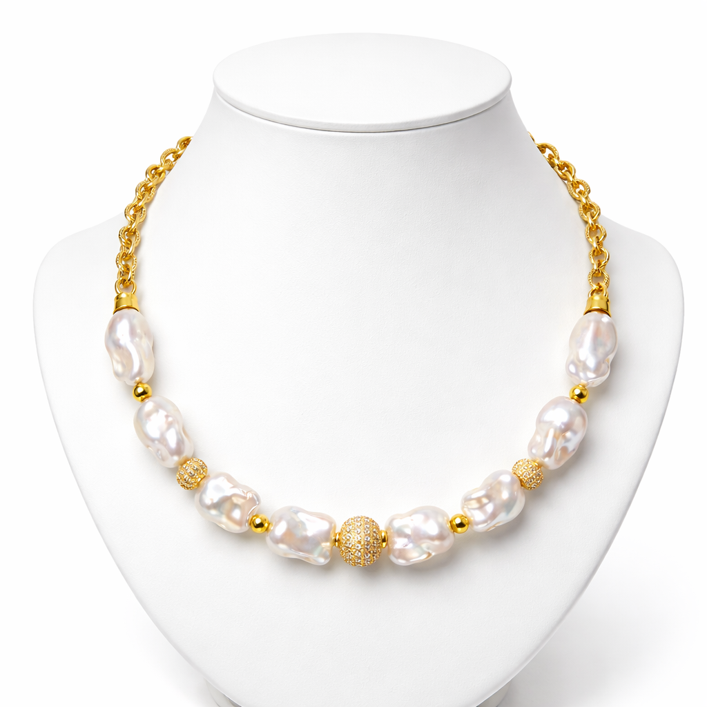 COLLAR REINA BARROCA 18K LIGIOR