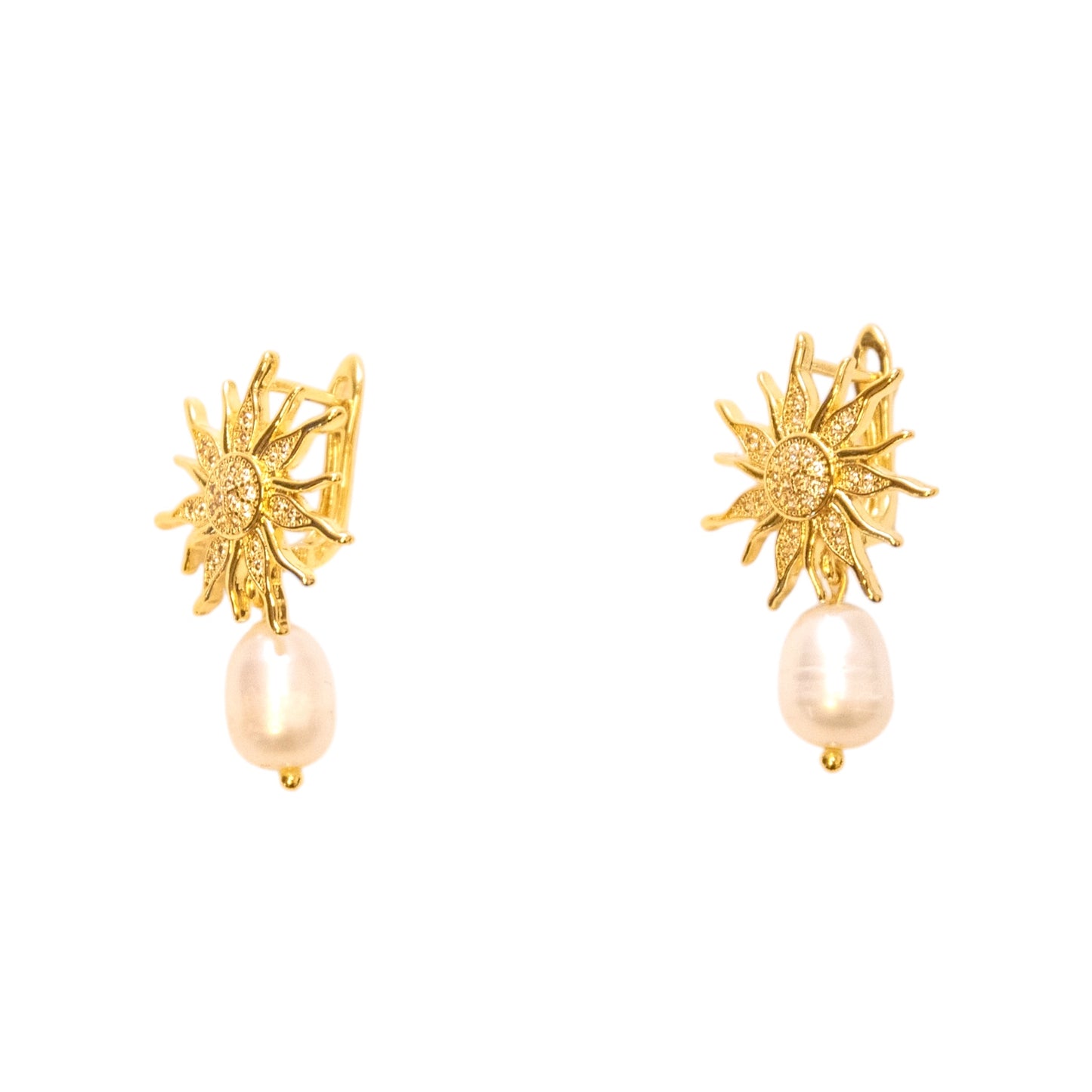 Conjunto Perlas 18K Luz de Perla Ligior