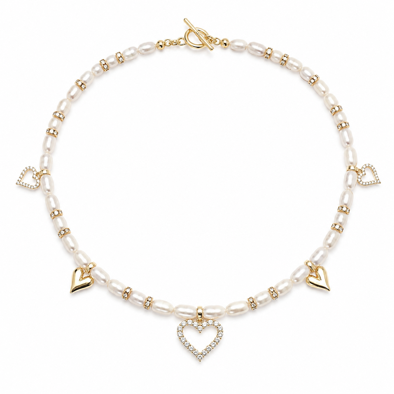 COLLAR PEARL ROMANCE 18K LIGIOR