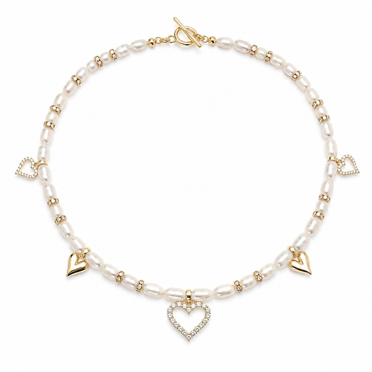 COLLAR PEARL ROMANCE 18K LIGIOR