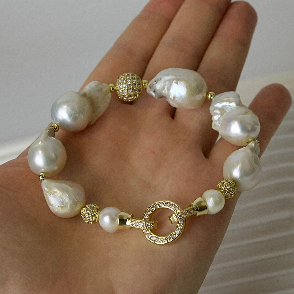 COLLAR TRANSFORMABLE 18K “PERLA DÚO”